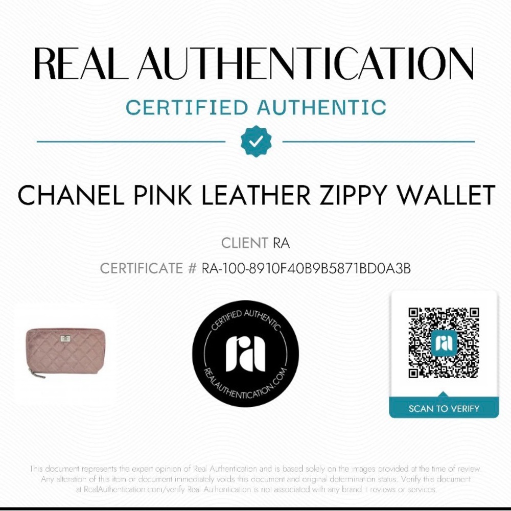 Chanel Long Zippy Wallet w COA - Picture 2 of 5